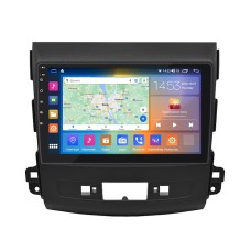 Штатна магнітола Lesko для Peugeot 4007 2007-2012 екран 9" 2/32Gb CarPlay 4G Wi-Fi GPS Prime