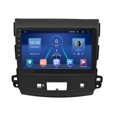 Штатна магнітола Lesko для Peugeot 4007 2007-2012 екран 9" 6/128Gb 4G Wi-Fi GPS Top