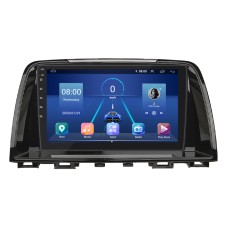 Штатная магнитола Lesko для Mazda 6 III (GJ) 2012-2015 экран 9" 6/128Gb 4G Wi-Fi GPS Top