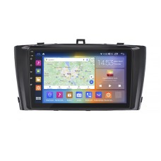 Штатная магнитола Lesko для Toyota Avensis III Рестайлинг 2011-2015 экран 9" 4/64Gb CarPlay 4G Wi-Fi GPS Prime