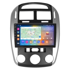 Штатна магнітола Lesko для Kia Cerato I Рестайлінг 2006-2009 екран 9" 4/64Gb CarPlay 4G Wi-Fi GPS Prime