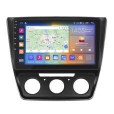 Штатна магнітола Lesko для Skoda Yeti I Рестайлінг 2013-2018 екран 10" 2/32Gb CarPlay 4G Wi-Fi GPS Prime