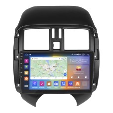 Штатна магнітола Lesko для Nissan Versa II 2012-2014 екран 9" 4/64Gb CarPlay 4G Wi-Fi GPS Prime