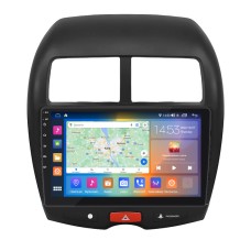 Штатная магнитола Lesko для Mitsubishi RVR III Рестайлинг 2012-2017 экран 10" 2/32Gb CarPlay 4G Wi-Fi GPS Prime