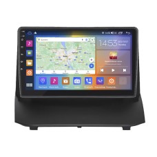 Штатна магнітола Lesko для Ford Fiesta Mk6 Рестайлінг 2012-2019 екран 9" 2/32Gb CarPlay 4G Wi-Fi GPS Prime