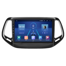 Штатна магнітола Lesko для Jeep Compass II 2017-н.в. екран 10" 6/128Gb 4G Wi-Fi GPS Top