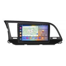 Штатна магнітола Lesko для Hyundai Avante VI 2015-н.в. екран 9" 4/64Gb CarPlay 4G Wi-Fi GPS Prime