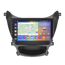 Штатна магнітола Lesko для Hyundai Avante V 2010-2015 екран 9" 4/64Gb CarPlay 4G Wi-Fi GPS Prime
