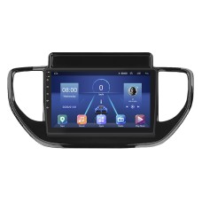 Штатна магнітола Lesko для Hyundai Solaris II Рестайлінг 2020-н.в. екран 9" 4/32Gb 4G Wi-Fi GPS Top