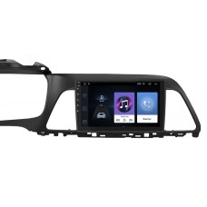 Штатна магнітола Lesko для Hyundai Sonata VII (LF) 2014-2017 екран 9" 1/16Gb Wi-Fi GPS Base