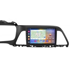 Штатна магнітола Lesko для Hyundai Sonata VII (LF) 2014-2017 екран 9" 2/32Gb CarPlay 4G Wi-Fi GPS Prime