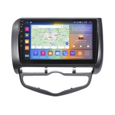 Штатна магнітола Lesko для Honda Fit I Auto AC 2001-2008 екран 9" 4/64Gb CarPlay 4G Wi-Fi GPS Prime