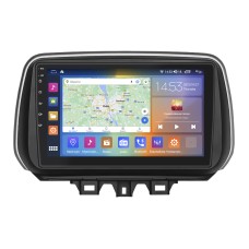 Штатна магнітола Lesko для Hyundai Tucson III Рестайлінг 2018-2021 екран 10" 2/32Gb CarPlay 4G Wi-Fi GPS Prime