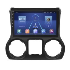 Штатна магнітола Lesko для Jeep Wrangler III (JK) 2007-2018 екран 10" 4/32Gb 4G Wi-Fi GPS Top