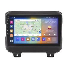 Штатна магнітола Lesko для Jeep Wrangler IV (JL) 2017-н.в. екран 9" 4/64Gb CarPlay 4G Wi-Fi GPS Prime
