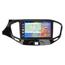 Штатная магнитола Lesko для LADA (ВАЗ) Vesta I 2015-н.в. экран 9" 4/64Gb CarPlay 4G Wi-Fi GPS Prime