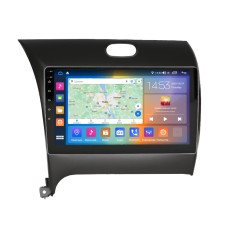 Штатна магнітола Lesko для Kia Forte II Рестайлінг 2016-2018 екран 9" 4/64Gb CarPlay 4G Wi-Fi GPS Prime