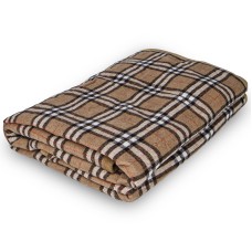 Електрична шаль плед із підігрівом регульована температура від usb від повербанка 140*80CM Brown