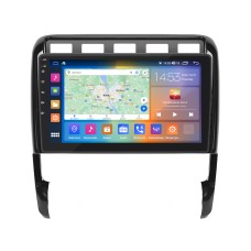 Штатна магнітола Lesko для Porsche Cayenne I (955) 2002-2007 екран 9" 4/64Gb CarPlay 4G Wi-Fi GPS Prime
