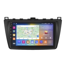 Штатная магнитола Lesko для Mazda 6 II (GH) Рестайлинг 2009-2013 экран 9" 2/32Gb CarPlay 4G Wi-Fi GPS Prime