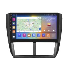 Штатна магнітола Lesko для Subaru Impreza III 2007-2011 екран 9" 2/32Gb CarPlay 4G Wi-Fi GPS Prime