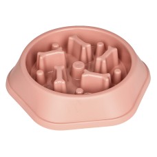 Миска для котів собак Taotaopets 119905 для повільної їжі Pink