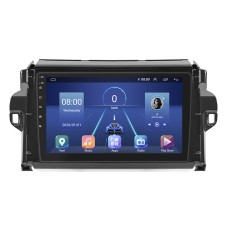 Штатная магнитола Lesko для Toyota Fortuner II Рестайлинг 2020-н.в. экран 9" 4/32Gb 4G Wi-Fi GPS Top