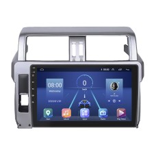 Штатная магнитола Lesko для Toyota Land Cruiser Prado 150 Series Рестайлинг 1 2013-2017 экран 10" 4/32Gb 4G Wi-Fi GPS Top
