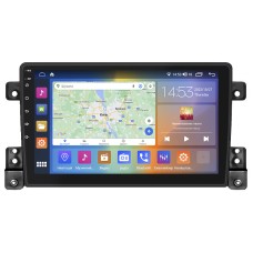 Штатна магнітола Lesko для Suzuki Grand Vitara III Рестайлінг 2 2012-2015 екран 9" 4/64Gb CarPlay 4G Wi-Fi GPS Prime