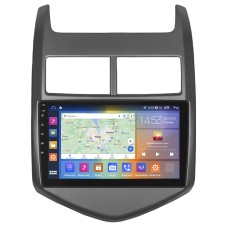 Штатная магнитола Lesko для Chevrolet Aveo II 2011-2020 экран 9" 2/32Gb CarPlay 4G Wi-Fi GPS Prime