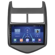 Штатная магнитола Lesko для Chevrolet Aveo II 2011-2020 экран 9" 2/32Gb 4G Wi-Fi GPS Top