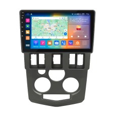 Штатна магнітола Lesko для Dacia Logan I 2004-2012 екран 9" 4/64Gb CarPlay 4G Wi-Fi GPS Prime