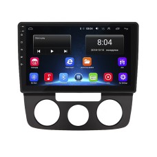 Штатная магнитола Lesko для Volkswagen Jetta V Auto AC 2005-2011 экран 10" 2/32Gb Wi-Fi GPS Base