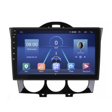 Штатная магнитола Lesko для Mazda RX-8 I 2003-2008 экран 9" 4/32Gb 4G Wi-Fi GPS Top