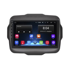 Штатна магнітола Lesko для Jeep Renegade I Рестайлінг 2018-н.в. екран 9" 2/32Gb Wi-Fi GPS Base