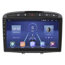 Штатна магнітола Lesko для Peugeot 408 I 2012-2017 екран 9" 6/128Gb 4G Wi-Fi GPS Top