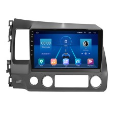 Штатна магнітола Lesko для Honda Civic VIII 2005-2009 екран 10" 1/16Gb Wi-Fi GPS Base