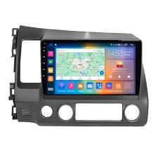 Штатна магнітола Lesko для Honda Civic VIII 2005-2009 екран 10" 4/64Gb CarPlay 4G Wi-Fi GPS Prime