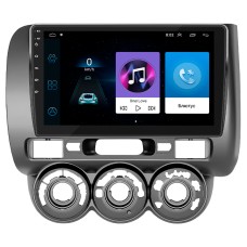 Штатна магнітола Lesko для Honda Fit I Manual AC 2001-2008 екран 9" 1/16Gb Wi-Fi GPS Base