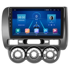 Штатна магнітола Lesko для Honda Fit I Manual AC 2001-2008 екран 9" 4/32Gb 4G Wi-Fi GPS Top