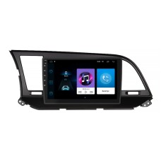 Штатна магнітола Lesko для Hyundai Elantra VI (AD) Рестайлінг 2018-2020 екран 9" 1/16Gb Wi-Fi GPS Base