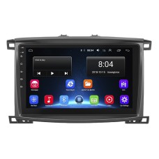 Штатная магнитола Lesko для Lexus LX II Рестайлинг 2002-2007 экран 10" 2/32Gb Wi-Fi GPS Base