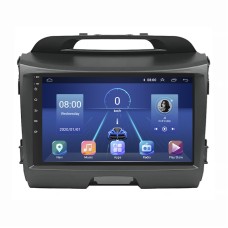 Штатная магнитола Lesko для Kia Sportage III Рестайлинг 2014-2016 экран 9" 2/32Gb 4G Wi-Fi GPS Top