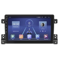 Штатна магнітола Lesko для Suzuki Grand Vitara III Рестайлінг 2008-2012 екран 9" 6/128Gb 4G Wi-Fi GPS Top