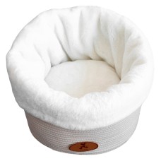 Лежак для домашних животных Hoopet 19X1303M 33*33*26 см Milk