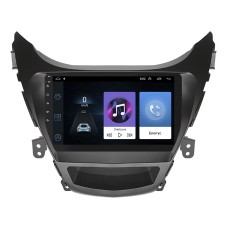 Штатна магнітола Lesko для Hyundai Elantra V (MD) 2010-2014 екран 9" 1/16Gb Wi-Fi GPS Base