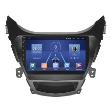 Штатна магнітола Lesko для Hyundai Elantra V (MD) 2010-2014 екран 9" 2/32Gb 4G Wi-Fi GPS Top