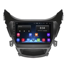 Штатна магнітола Lesko для Hyundai Elantra V (MD) 2010-2014 екран 9" 2/32Gb Wi-Fi GPS Base