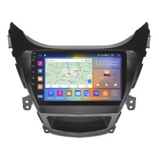 Штатна магнітола Lesko для Hyundai Elantra V (MD) 2010-2014 екран 9" 2/32Gb CarPlay 4G Wi-Fi GPS Prime