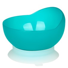 Миска для прийому їжі для людей з інвалідністю з утримуючою гумовою насадкою